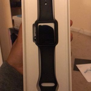 38mm series 2 Black Apple Watch